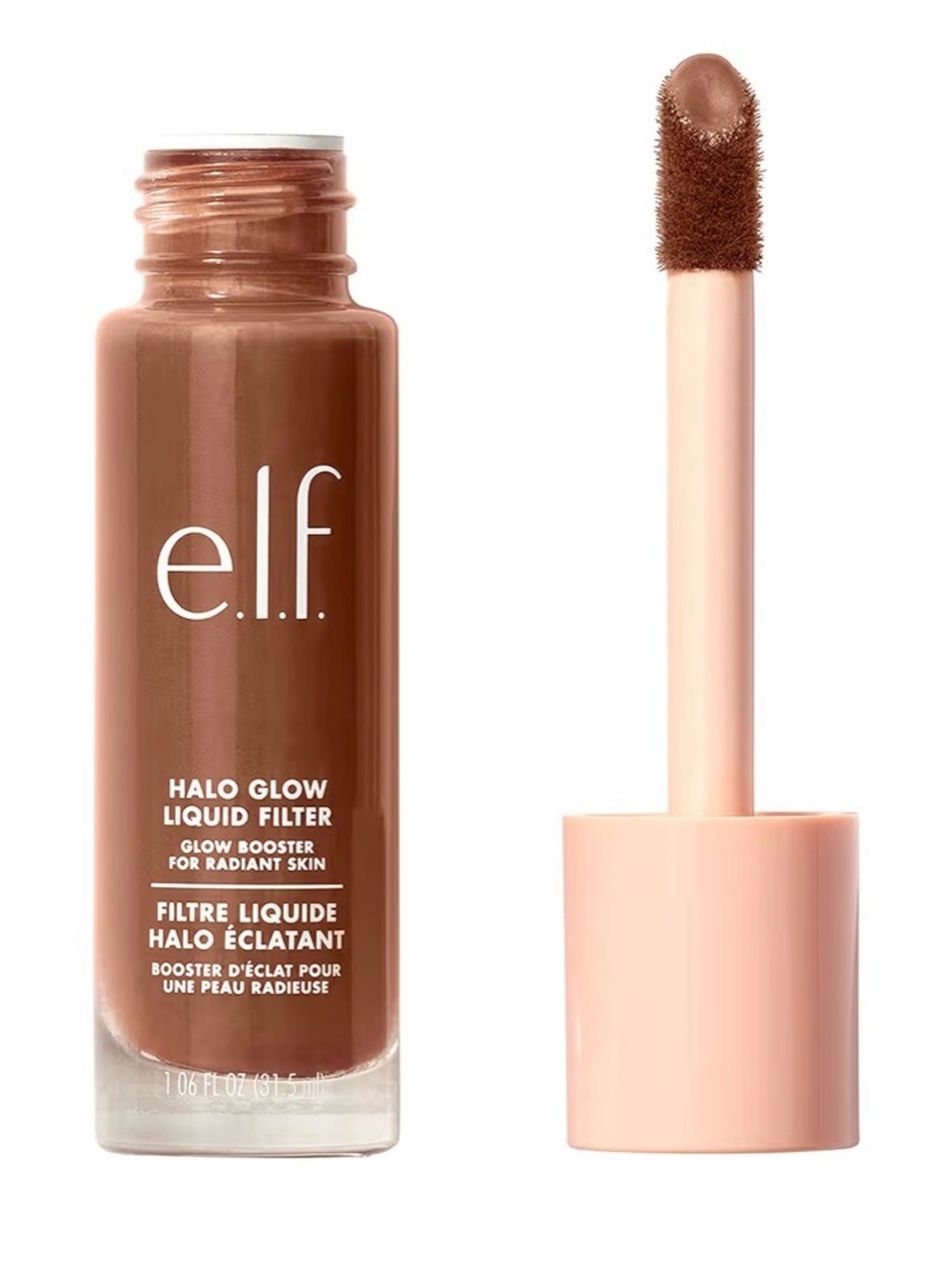 NWT e.l.f. Halo Glow Liquid Filter foundation- Color 82120–8 Rich